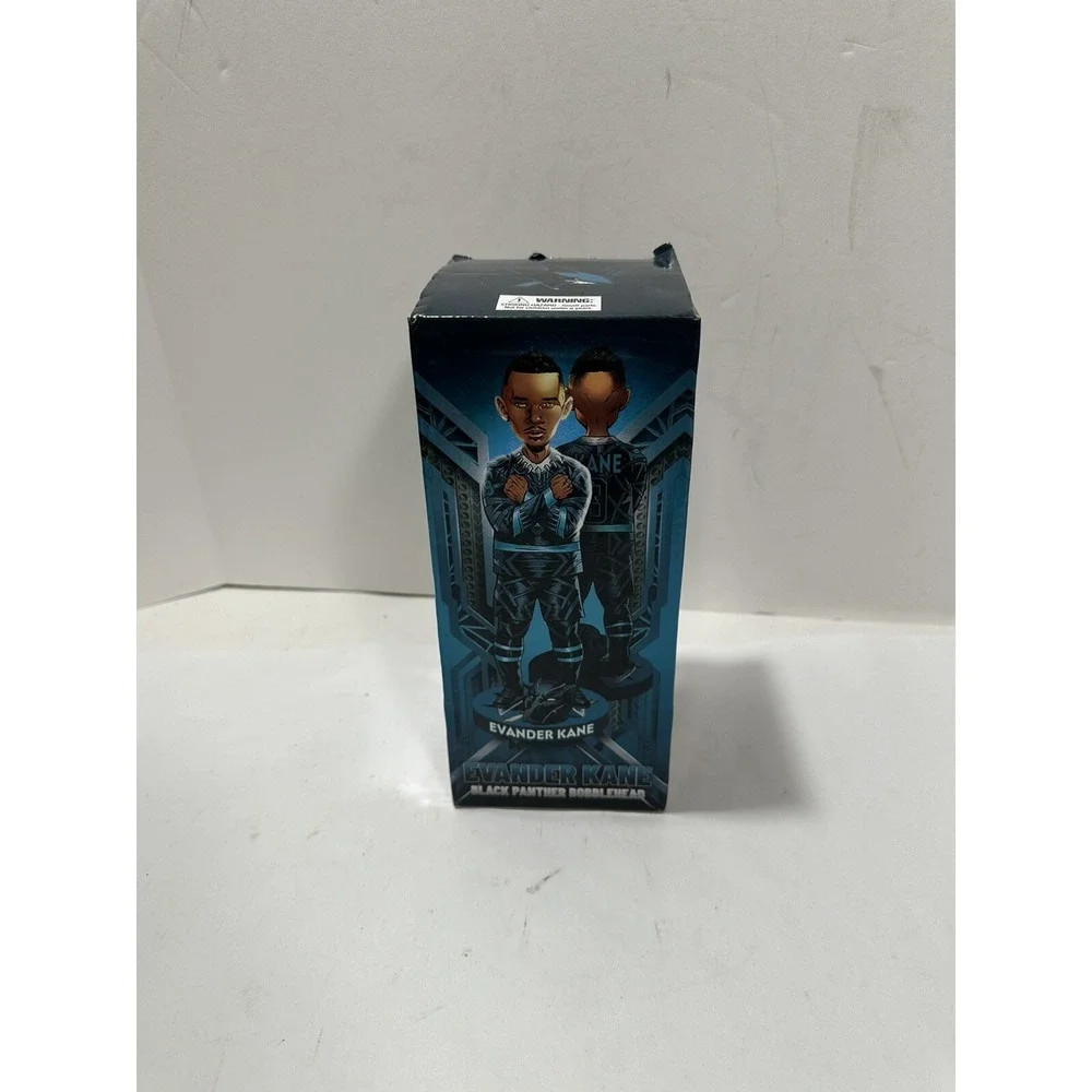 San Jose Sharks Bobblehead Evander Kane Black Panther Marvel SGA